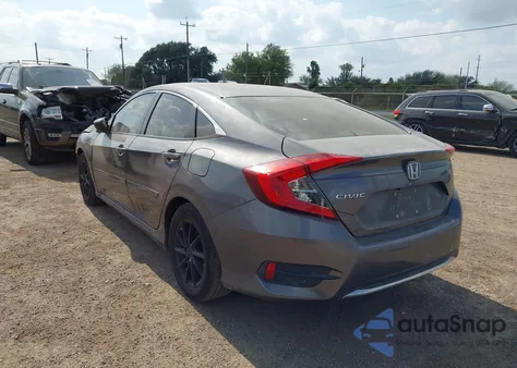 2019 Honda Civic Lx из США, поврежденный, VIN 19XFC2F63KE022450